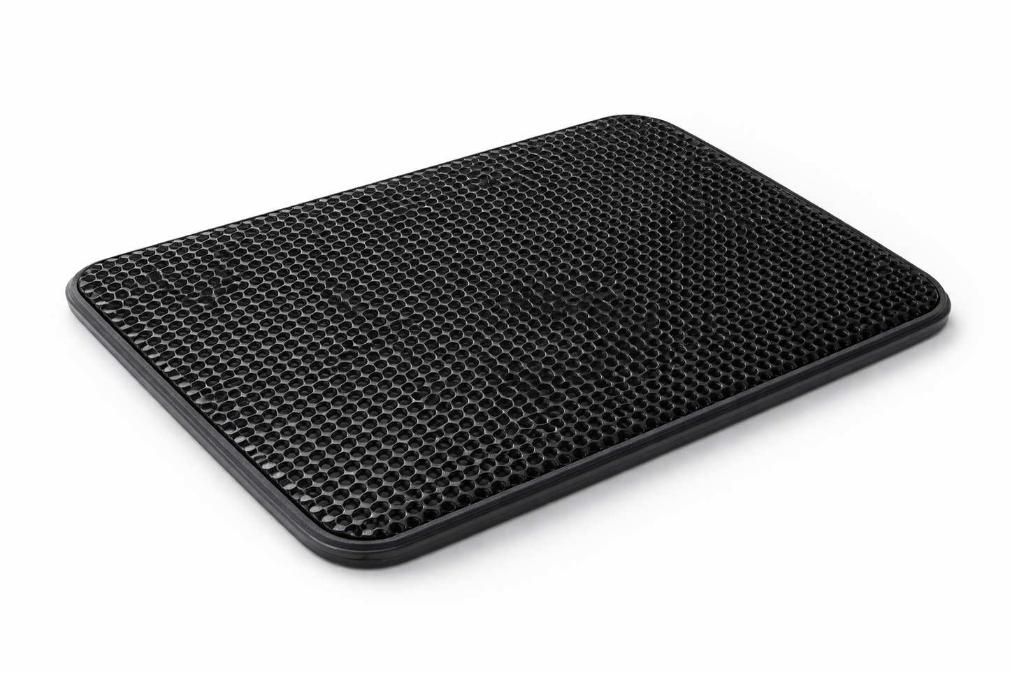 Tapis de litière double couche anti-dispersion